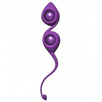 Вагинальные шарики Emotions Gi-Gi Purple, сиреневые