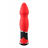 Вибратор TOYFA Black&Red, 10 режимов, красный, 11,4 см